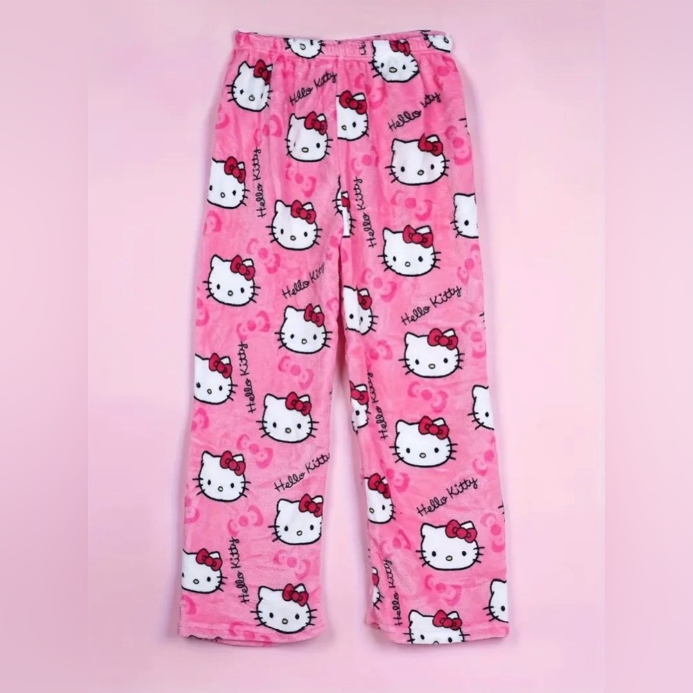 Hello Kitty Pink Pajama Bottoms